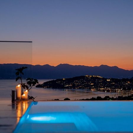 Casa Farmak - 4 Bedroom Lux Apartment With Infinity Pool & Lake View Ohrid Exteriör bild