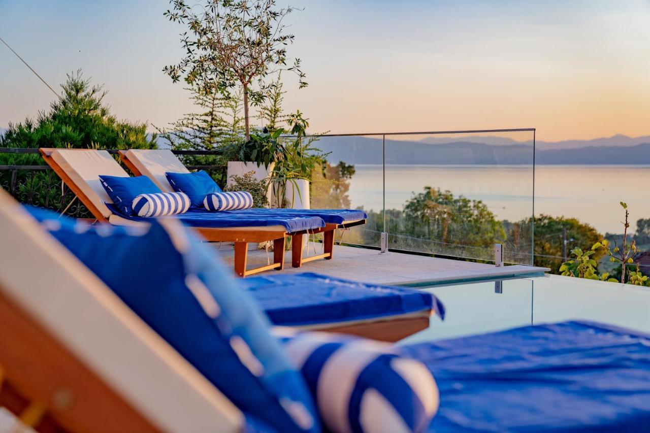 Casa Farmak - 4 Bedroom Lux Apartment With Infinity Pool & Lake View Ohrid Exteriör bild